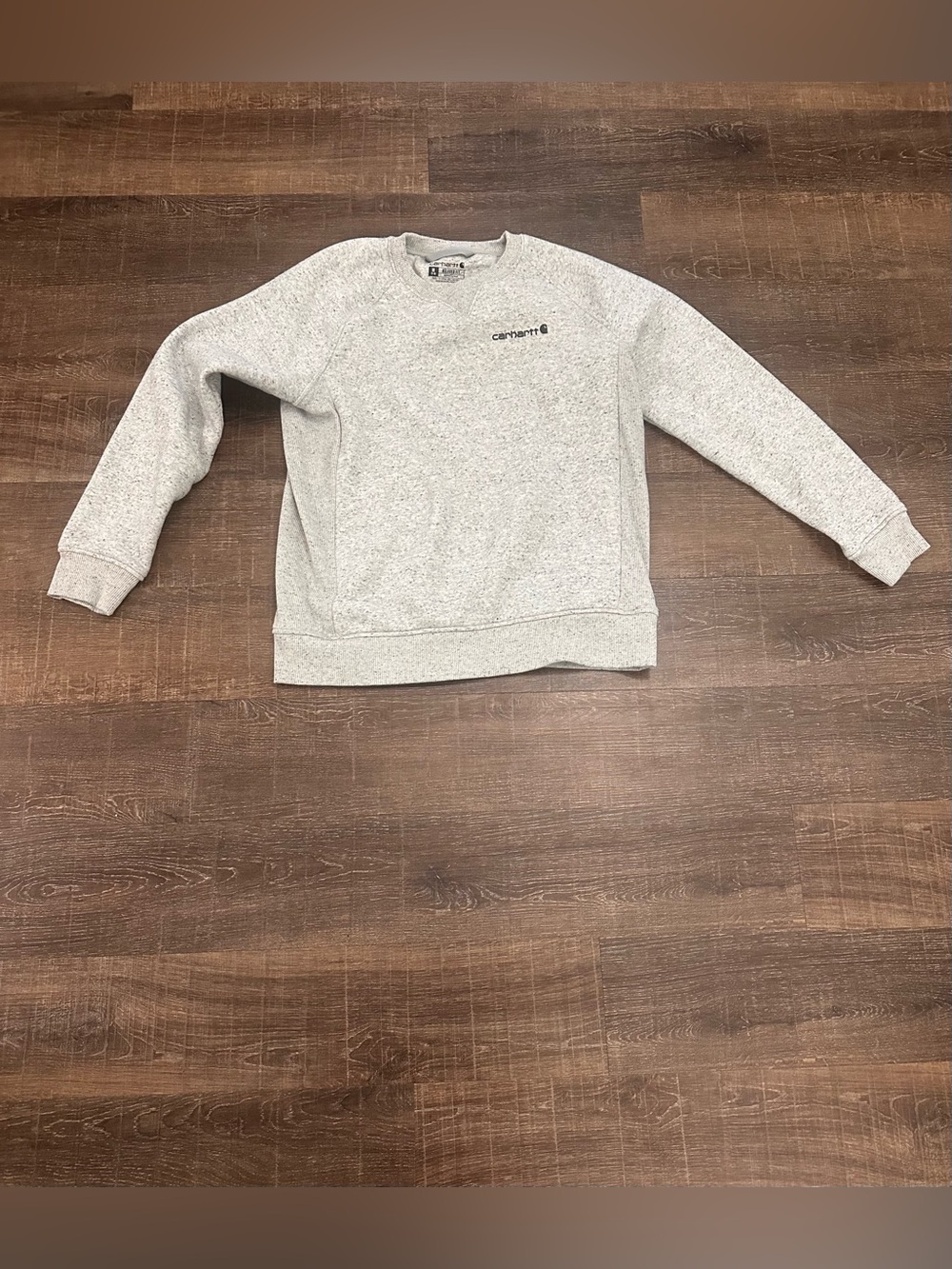 Carhartt Crewneck Sweatshirt Heather Gray Size Medium